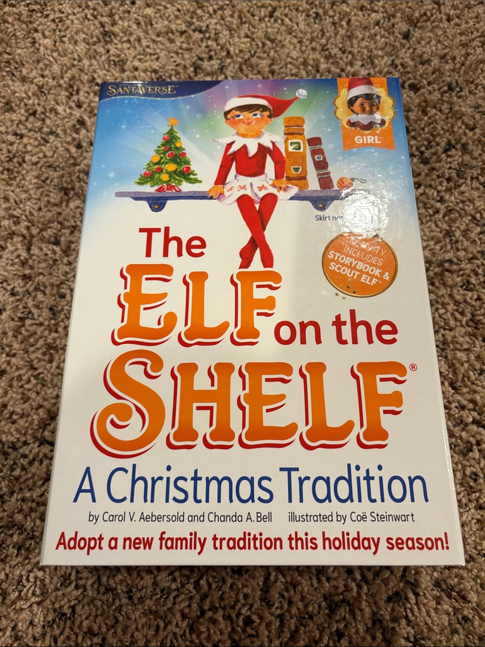 The Elf on the Shelf Book - Girl doll